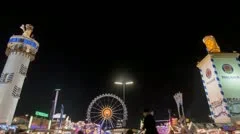 Ferry Wheel Timelapse Oktoberfest