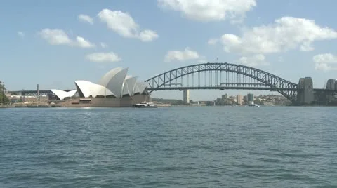 Sydney Opera And Harbor Bridge