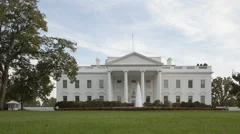 4K Time Lapse Of The White House