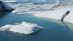 4K Time Lapse Iceberg Close Up Jökulsarlon