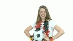 Fan Pitches Soccer Ball
