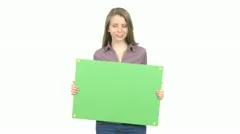Attractive Woman With Copyspace