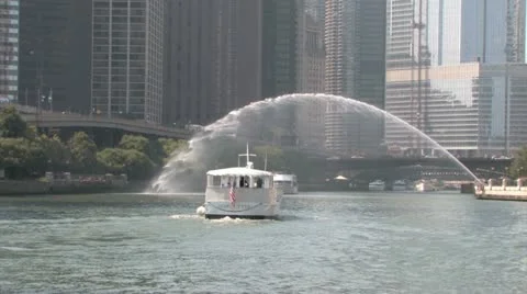Water Stream Chicago River