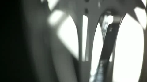 Film Reel 8Mm White