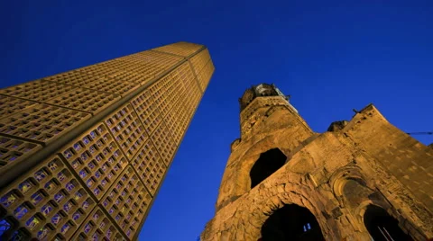 Timelapse Of The Emperor William Memorial Church In Berlin