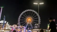 Ferry Wheel Timelapse Oktoberfest