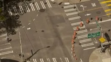 Traffic Crossing Seattle