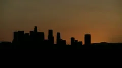 Los Angeles Skyline Sunrise