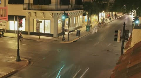 Crossing Duval Street Key West
