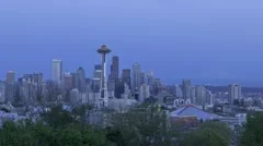 Seattle Skyline Sunset