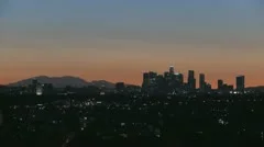 Los Angeles Skyline Sunrise