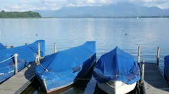 Boats Tied Up At Jetty