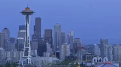 Seattle Skyline Sunset