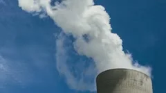 Cooling Tower With Steam