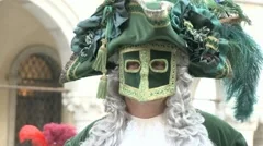 Masked Person In Venice