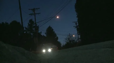 Cars Driving By