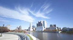 Time Lapse Columbus Skyline