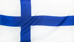 Finland Flag Real Fabric