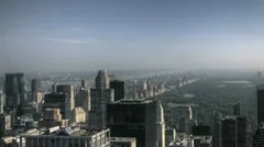 Hdr Timelapse Central Park Aerial
