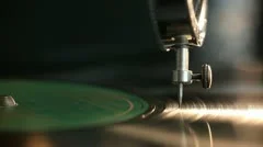 Vintage Gramophone Playing A Record