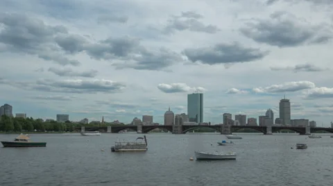 Time Lapse Boston Charles River