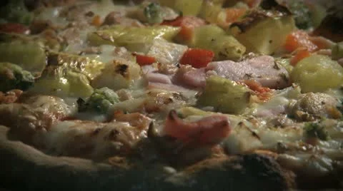 Pizza In Oven