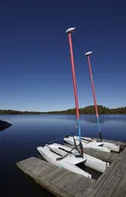Sailing Boats at a jetty