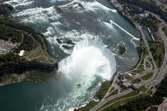 Aerial Niagara Falls