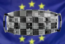 Server Concept Europe and Finish Flag