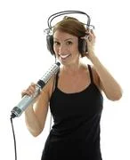 Woman With Headphones