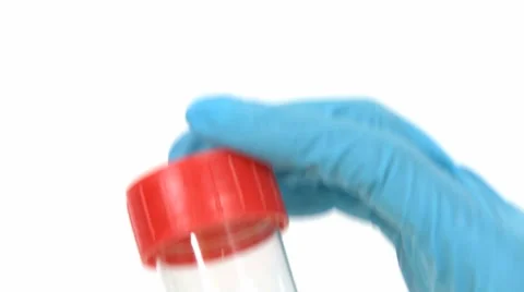 Scientist Hand With Tube