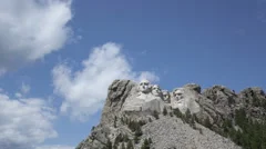 Time Lapse Zoom In Mt. Rushmore Presidents