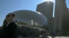 Hdr Timelapse Chicago Cloud Gate