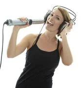 Woman With Headphones