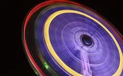 A Rotating Ride At The Oktoberfest