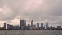 Timelapse Perth Skyline Daytime