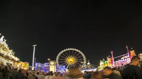 Oktoberfest Fisheye Timelapse