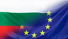 European Flag merged with Flag of Bulgaria