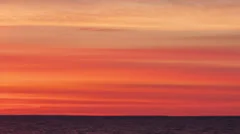 Time Lapse Close Up Blood Red Sunrise