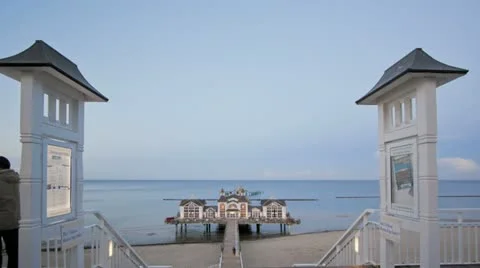Sunset Sellin Pier