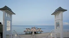 Sunset Sellin Pier