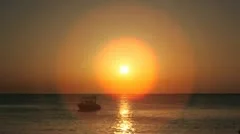 Boating At Ibiza Sunset