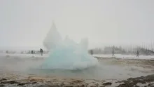 Slowmotion Geyser Strokkur Eruption Iceland