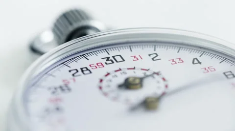 Time Lapse Close Up Stopwatch