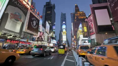 Times Square Sunset