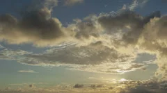 Timelapse Caribbean Sky At Sunset