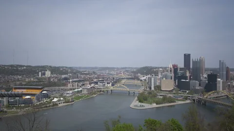 Pittsburgh Skyline Timelapse