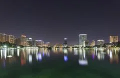 Orlando Skyline Morning Twilight