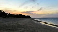 Timelapse Sunset At The Beach