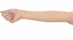 Hands Moving Left To Right